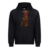 Black chocolate lab labrador retriever Urban Hoodie - Artiststas