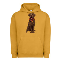 Pigment Peanut Butter chocolate lab labrador retriever Urban Hoodie - Artiststas