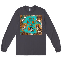Smoke life is better with a dog Long Sleeve Tee - TumblerDesignByShophia