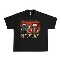 Black Merry Christmas Urban Heavy Tee - RanaPortraitStore