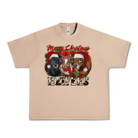 Burro Merry Christmas Urban Heavy Tee - RanaPortraitStore