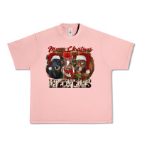 Salmon Merry Christmas Urban Heavy Tee - RanaPortraitStore