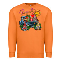 Carrot summer gnomes  truck Premium Sweatshirt - CowhideDigitalArt