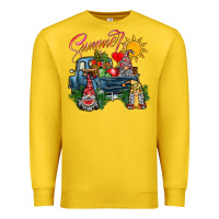 Lemon summer gnomes  truck Premium Sweatshirt - CowhideDigitalArt