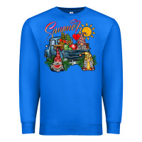 True Royal summer gnomes  truck Premium Sweatshirt - CowhideDigitalArt