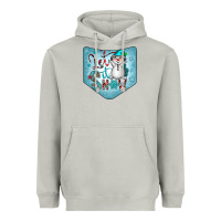Moon Dust Christmas Pocket Heavyweight Hoodie - CowhideDigitalArt