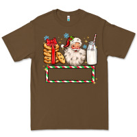 Cacao christmas santa custom name Premium Tee - MaliasSmallBusiness