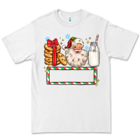 White christmas santa custom name Premium Tee - MaliasSmallBusiness