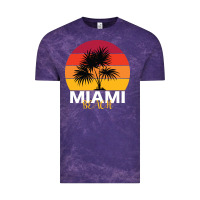 Cloud Purple Miami Beach Vintage Tee - Bettercallsaul