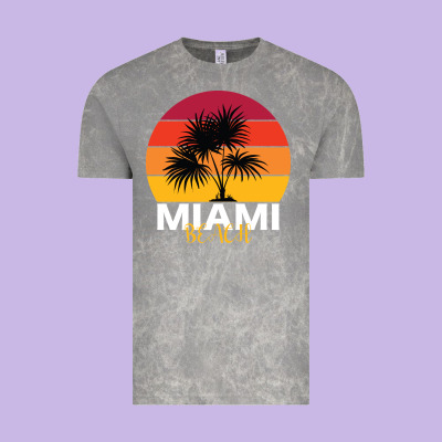 Miami Beach Vintage Tee Designed By Bettercallsaul