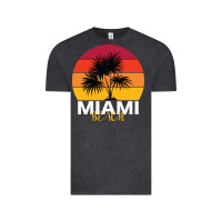 Vintage Black Miami Beach Vintage Tee - Bettercallsaul