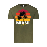 Vintage Olive Miami Beach Vintage Tee - Bettercallsaul