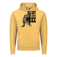 Vintage Mustard DADDY SAURUS REX Vintage Hoodie - Bettercallsaul