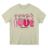 Mossy let all that you do be done in love Heavy Core Tee - MaliasSmallBusiness