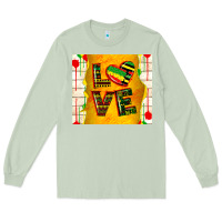 Matcha juneteenth love Long Sleeve Tee - TumblerDesignByShophia