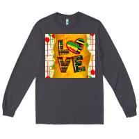 Smoke juneteenth love Long Sleeve Tee - TumblerDesignByShophia