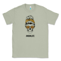 Matcha Yellow Glitter, Leopard Pattern Mom Skull Classic Tee - Bettercallsaul