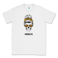 White Yellow Glitter, Leopard Pattern Mom Skull Classic Tee - Bettercallsaul