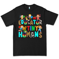 Black Educator of tiny humans Premium Tee - RanaPortraitStore