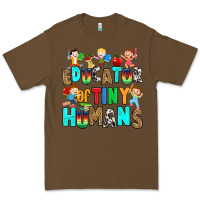 Cacao Educator of tiny humans Premium Tee - RanaPortraitStore