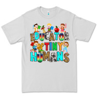 Dove Grey Educator of tiny humans Premium Tee - RanaPortraitStore