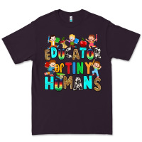 Plum Educator of tiny humans Premium Tee - RanaPortraitStore