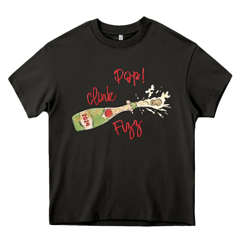 Cheers To The New Year Heavy Core Tee by MaliasSmallBusiness | Teevron