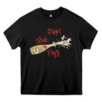 Black cheers to the new year Heavy Core Tee - MaliasSmallBusiness