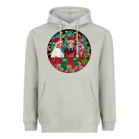 Moon Dust Chickens Heavyweight Hoodie - CowhideDigitalArt