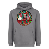 Storm Chickens Heavyweight Hoodie - CowhideDigitalArt