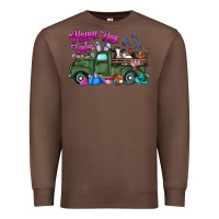 Chestnut happy easter day truck Premium Sweatshirt - CowhideDigitalArt