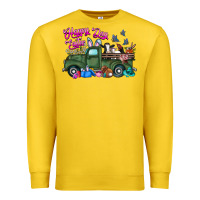 Lemon happy easter day truck Premium Sweatshirt - CowhideDigitalArt