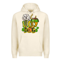 Tofu lucky dog St. Patrick's Premium Hoodie - FaDigitalArtStudio