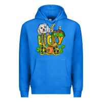 True Royal lucky dog St. Patrick's Premium Hoodie - FaDigitalArtStudio