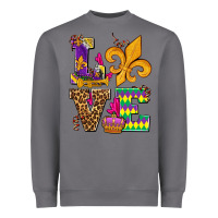 Storm mardi gras love olivia Heavyweight Sweatshirt - OliviaCreatesArt