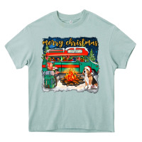 Arona merry christmas with camper van Heavy Core Tee - NancyCooperArtShop