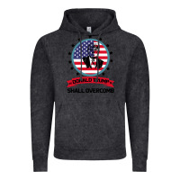Vintage Black DONALD TRUMP 2016 WE SHALL OVERCOMB Vintage Hoodie - Bettercallsaul