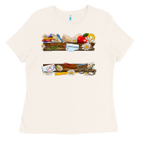 Bone floral teacher custom name Ladies Tee - NancyCooperArtShop