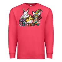 Cardinal Happy Easter Premium Sweatshirt - CowhideDigitalArt