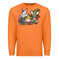 Carrot Happy Easter Premium Sweatshirt - CowhideDigitalArt