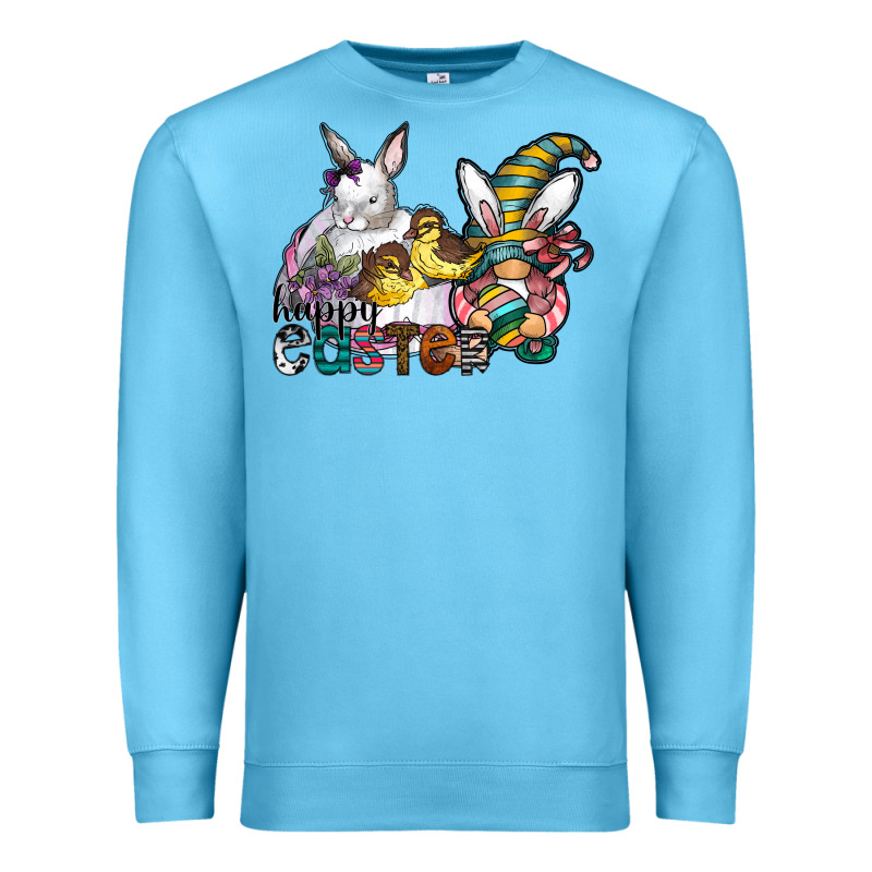 Happy Easter Premium Sweatshirt by CowhideDigitalArt | Teevron