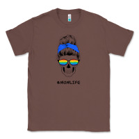 Chestnut Blue Glitter Rainbow Mom Skull Classic Tee - Bettercallsaul