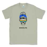 Matcha Blue Glitter Rainbow Mom Skull Classic Tee - Bettercallsaul