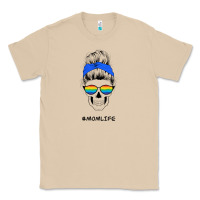 Mushroom Blue Glitter Rainbow Mom Skull Classic Tee - Bettercallsaul