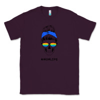Plum Blue Glitter Rainbow Mom Skull Classic Tee - Bettercallsaul