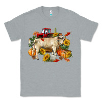 Heather Grey Fall charolais bull Classic Tee - RanaPortraitStore