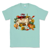 Seafoam Fall charolais bull Classic Tee - RanaPortraitStore