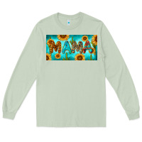 Matcha western mama with sunflowers and cactus Long Sleeve Tee - RanaPortraitStore