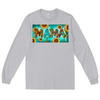 Moon Dust western mama with sunflowers and cactus Long Sleeve Tee - RanaPortraitStore