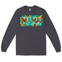 Smoke western mama with sunflowers and cactus Long Sleeve Tee - RanaPortraitStore
